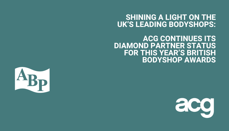 ACG Continues its Diamond Partner Status for This Year’s ABP Club British Bodyshop Awards